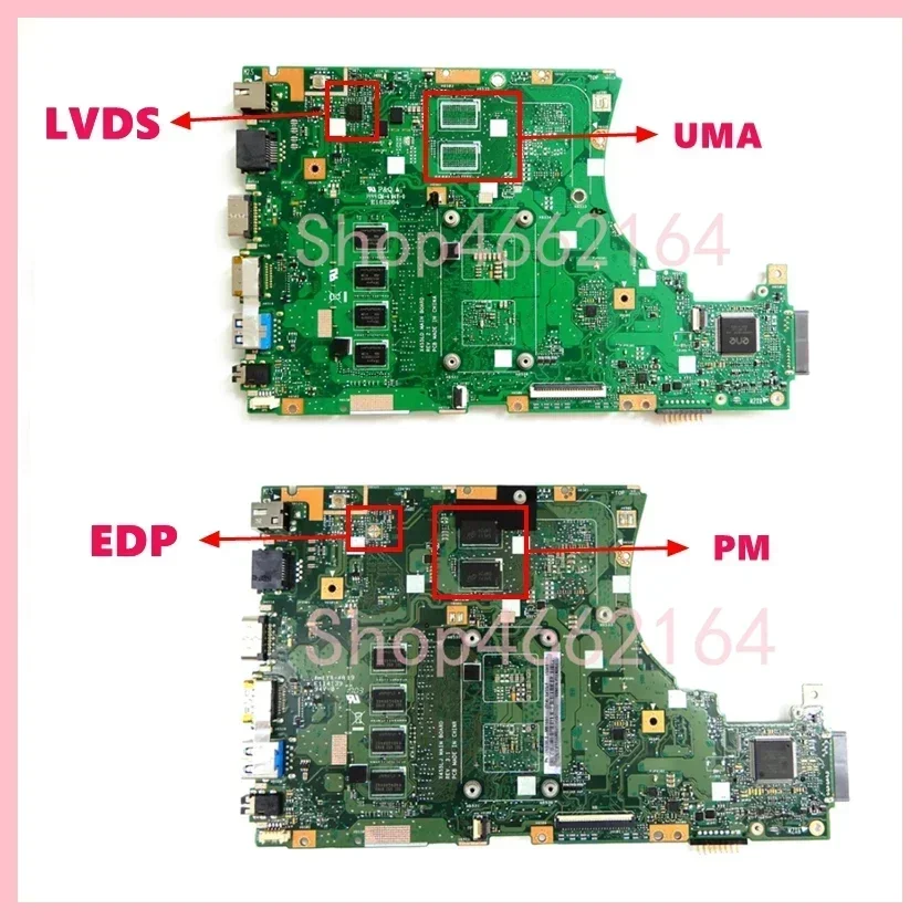 X455lj Asus X455l Ram Type X455LJ I3/i5/i7 CPU Mainboard For ASUS