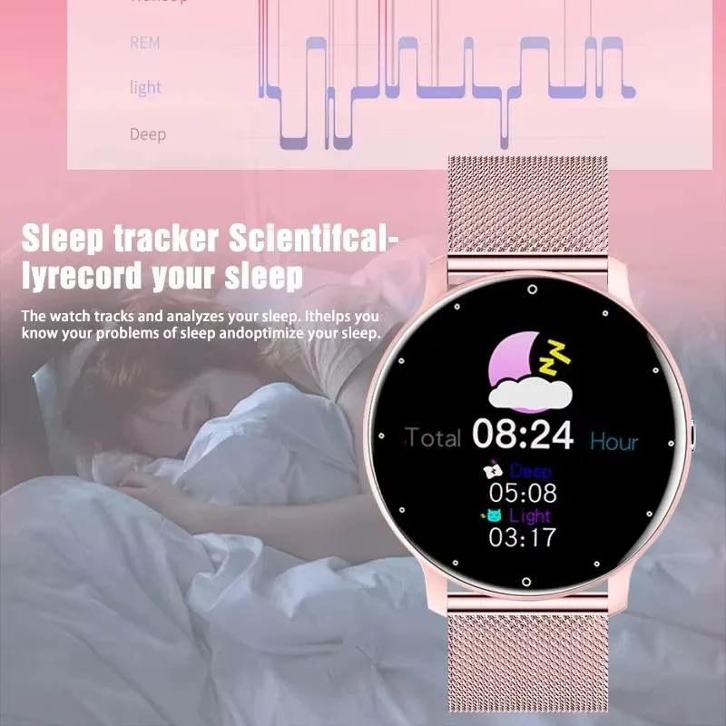 Original Factory ZL02 For Xiaomi SmartWatch Women Men Full Touch Screen Bluetooth 5.2 Call Waterproof GPS Sports Fitness Tracker 5