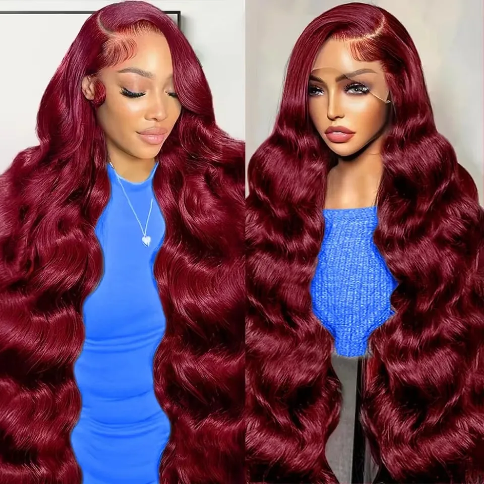 Human Hair Brazilian 20 42 Inch Body Wave 13x4 13x6 HD Transparent Lace ...