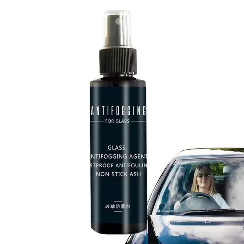 

Car Glass Coating Agent 120ml Window Glass Anti-Fog Coating Agent Safe Anti-Fogging Accessory For Cars Four-Wheelers Boats