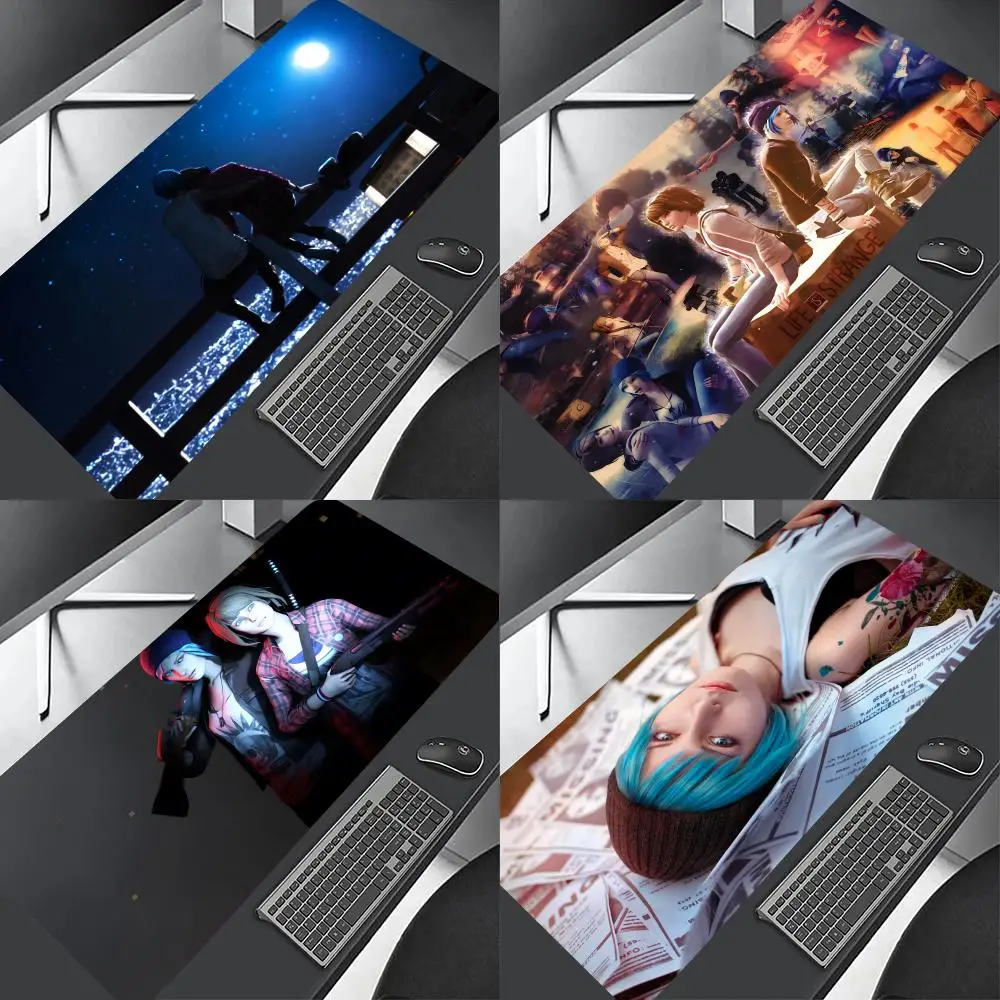 Game L-Lifes Is Stranges  Mouse Pad Professional E-Sports Mouse Pad Fine Surface Gaming Rubber Mouse Pad Smooth Desk Pad
