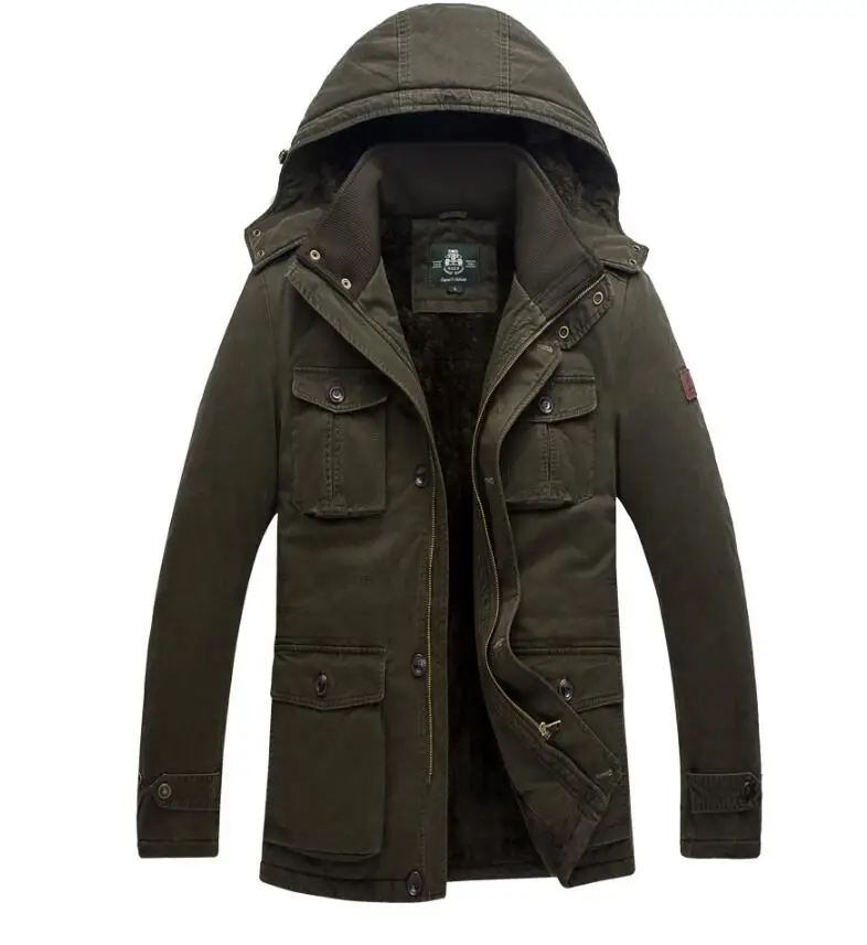  Parkas de invierno para hombre, chaqueta cálida de algodón de  talla grande, parkas militares con múltiples bolsillos, Azul oscuro : Ropa,  Zapatos y Joyería