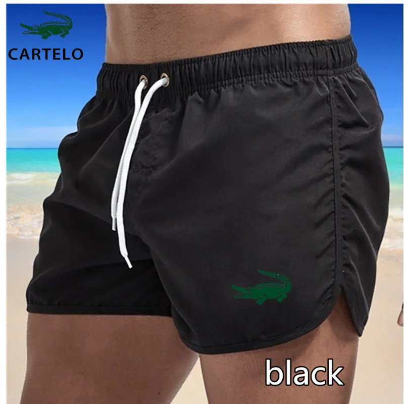 

CARTELO Summer Beach Shorts Breathable Quick Drying Men's and Women's Casual Shorts Fashion Printed Slow Running Sports Shorts