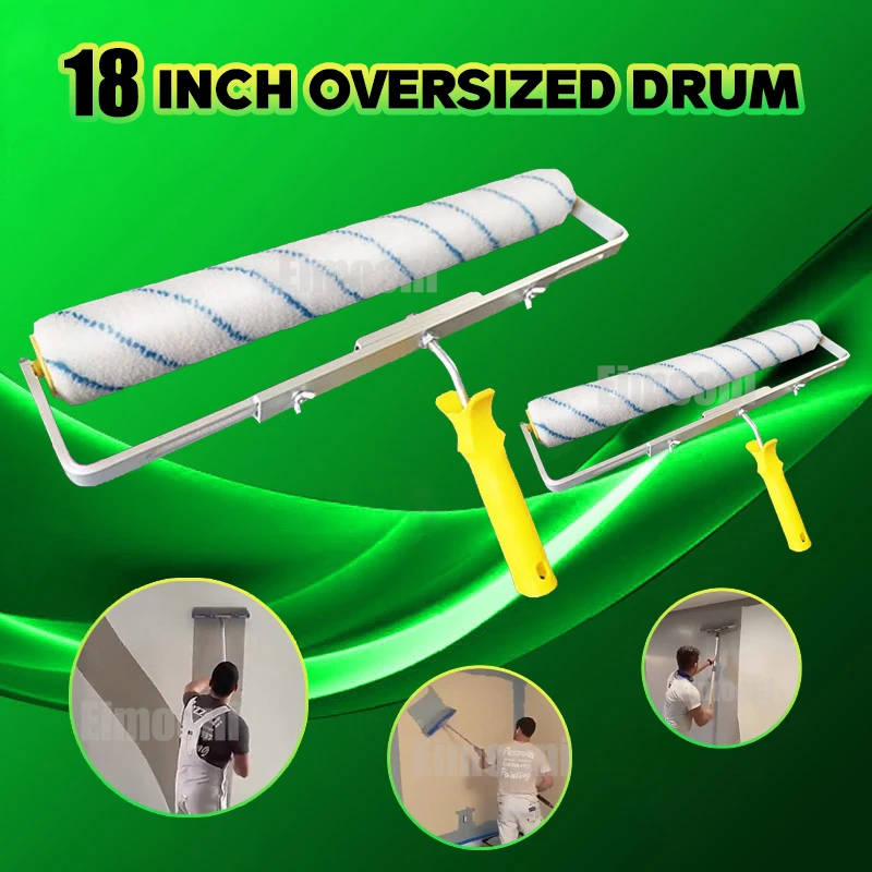 6MM/9MM Painting Handle Tool Support 18inch Paint Roller Brush Short-Middle-Long Plush Painting Handle Tool For Wall Decorative стойка журавль ultimate support mc 40b pro short микрофонная