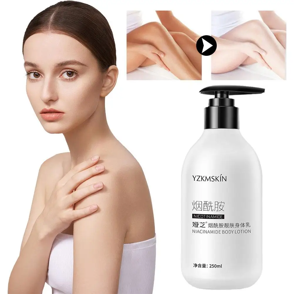 

Niacinamide Whitening Body Lotion Skin Care Healthy Water Milk Replenishing Body Body Lotion White Lightening 250ml Firming E9F1