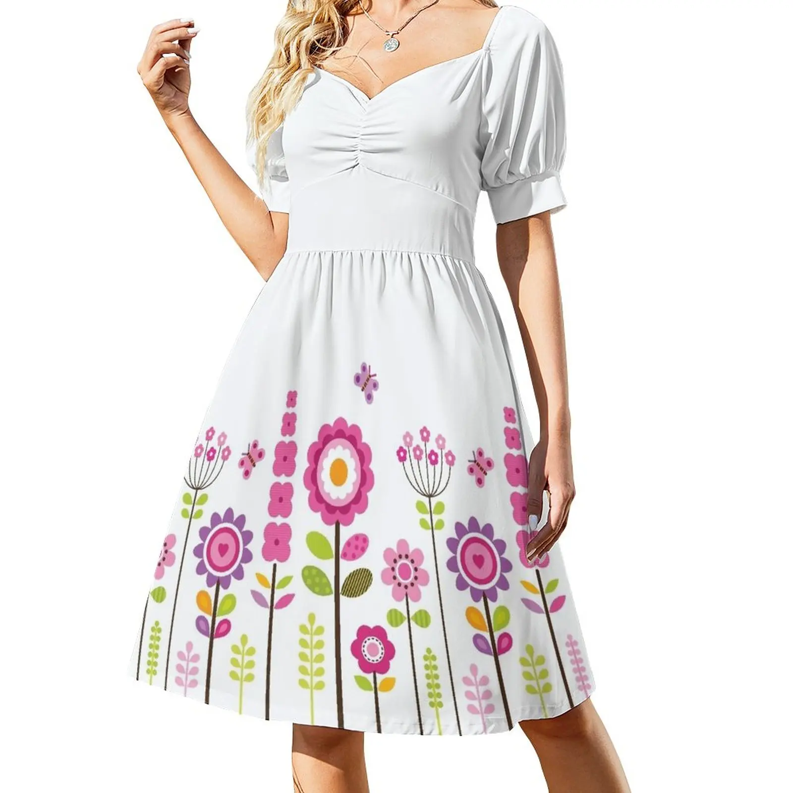 

Mod Garden Sleeveless Dress Summer skirt dress for women 2024 dresses summer