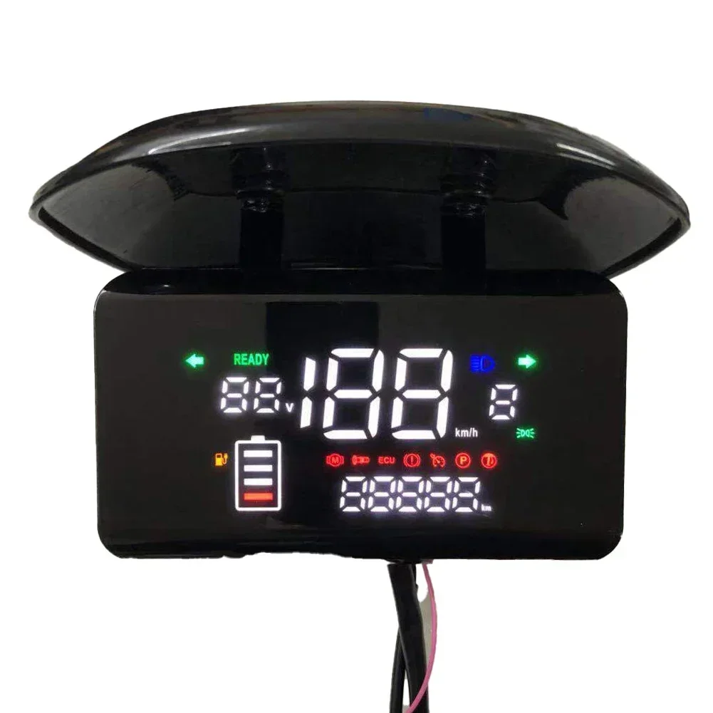 E-bike LCD Display Motor Speedmeter Screen 48-72V 6 Pin