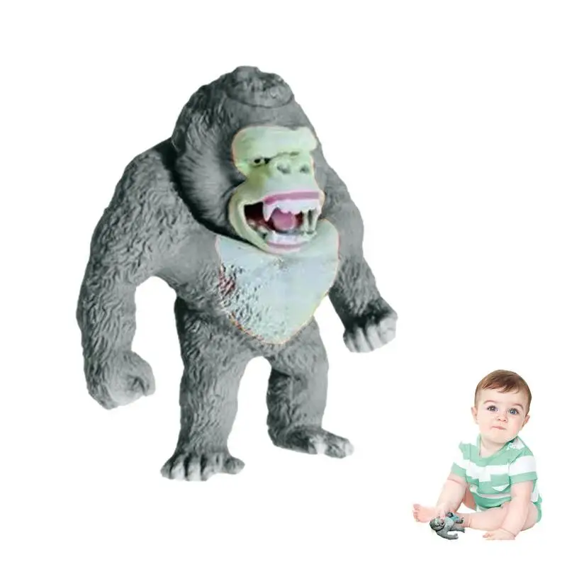 

Gorilla Soft Squeeze Fidget Monkey Gorilla Toys Funny Anime Figure Toys Adults Kids Gorilla Stress Relief Toy Halloween