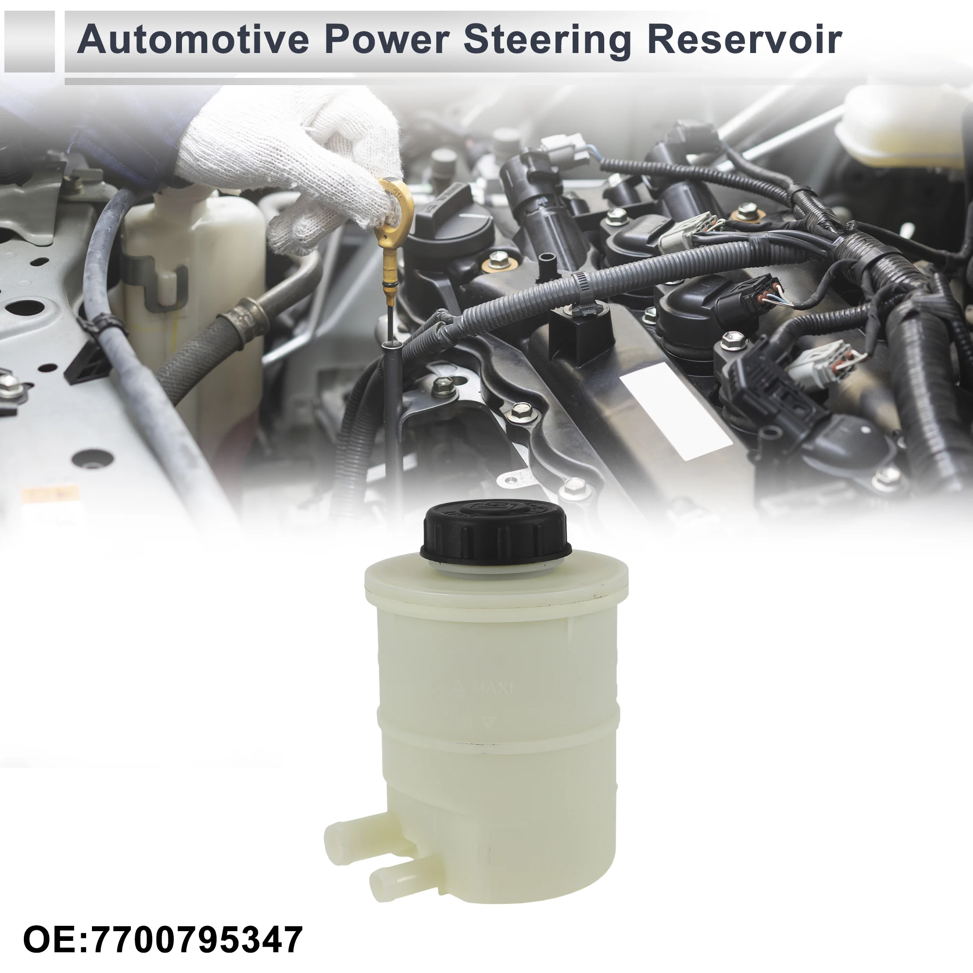 Power Steering Reservoir for Opel Movano 2010-2015 No.7700795347