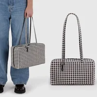 Sac fourre-tout de Bowling pour femmes, marque de luxe, sac à bandoulière en Nylon, grande capacité, Simple, polyvalent, ultraléger, fermeture éclair, sac de voyage pour les déplacements 3