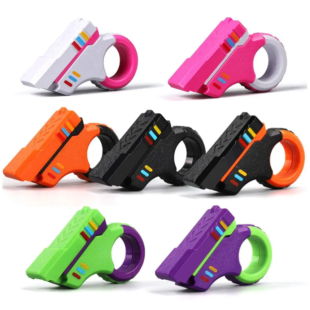 3D-Gedruckter Rotierender Finger-Slider Fidget-Spielzeug mit Ratschenmechanismus für Büro-Stressabbau und Texturiertem Fingerspitzen-Design – Detail 12