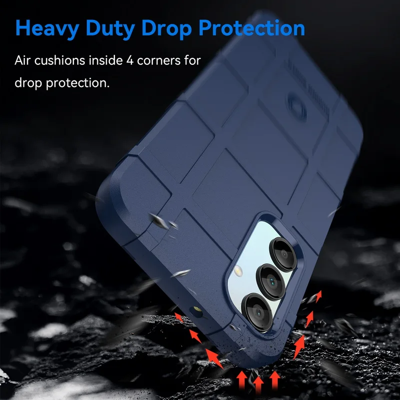 Rugged Shield Cover Rubber Protective Case