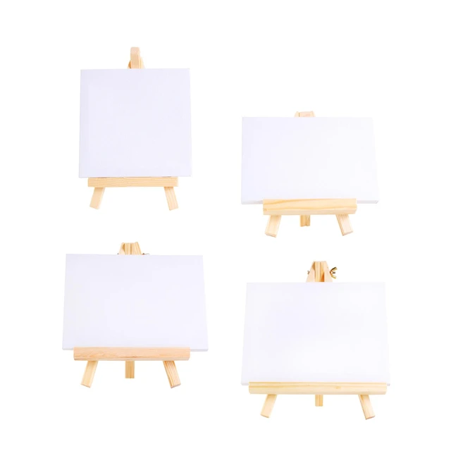 Tripod Easel Stand Paintings Exhibition Artist Supplies Home Decor Wooden  Mini Display Easel Tabletop Easel Photo Display Holder - AliExpress