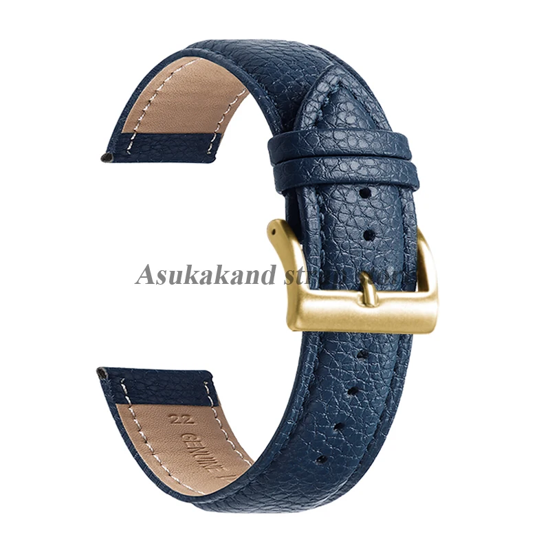 Luxurious Handmade Genuine Calfskin Leather Watch Band – Universal Soft Strap