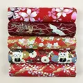 5pcs Red Print