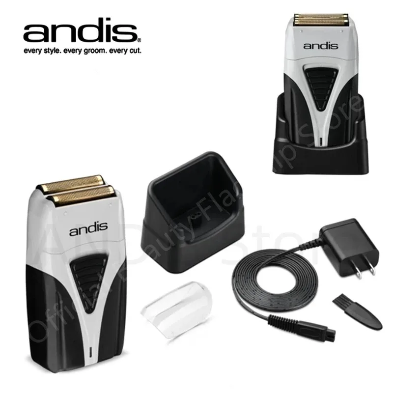 

Original ANDIS Profoil Lithium Plus 17205 barber hair cleaning electric shaver for men razor bald hair clipper supplies American