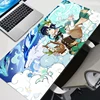 Large Gaming Genshin Impact Venti Mousepad New Keyboard Pad Gamer Mouse Pad on The Table Speed Desk Mat Anime 900x400 Mouse Mats 2