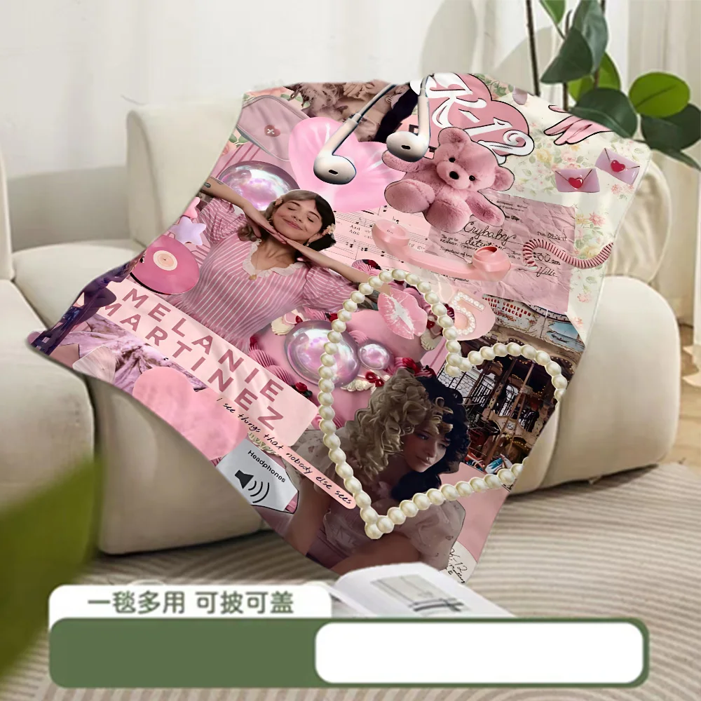 Printed Blanket Picnic Blanket Melanie Martinez Musics Warm Blanket Soft and Comfortable Home Travel Birthday Gift 4