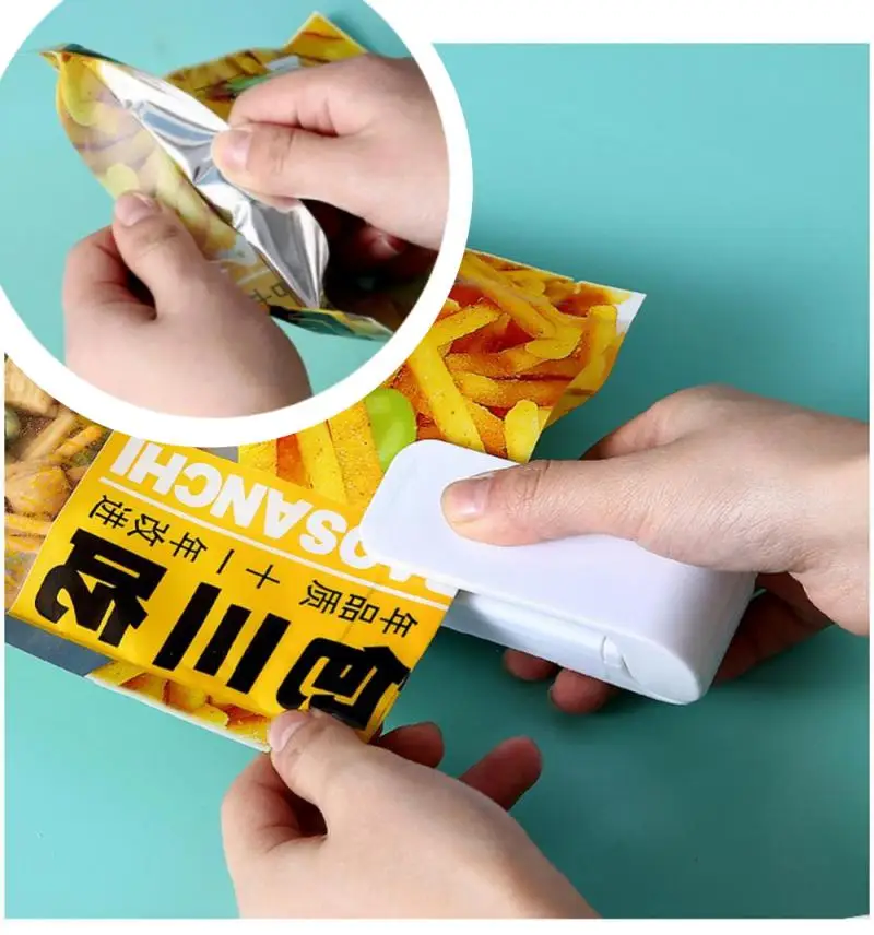 

Миниатюрный упаковщик термопакетов, портативная термопластиковая упаковочная машина для упаковки пищевых продуктов, кухонные аксессуары