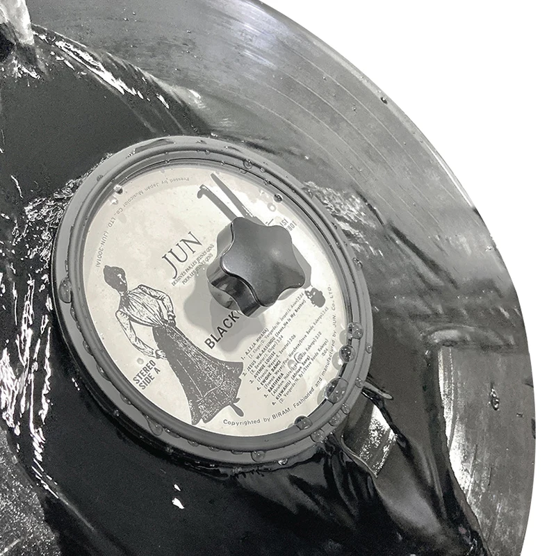 7-12 Inch EP LP Vinyl Record Label Saver Cleaner Protector Waterproof Label Clamp vinyl record cleaner