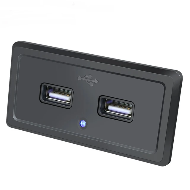 Dual USB Auto Ladegerät Buchse 12V/24V 3,1 A USB Lade Outlet Power
