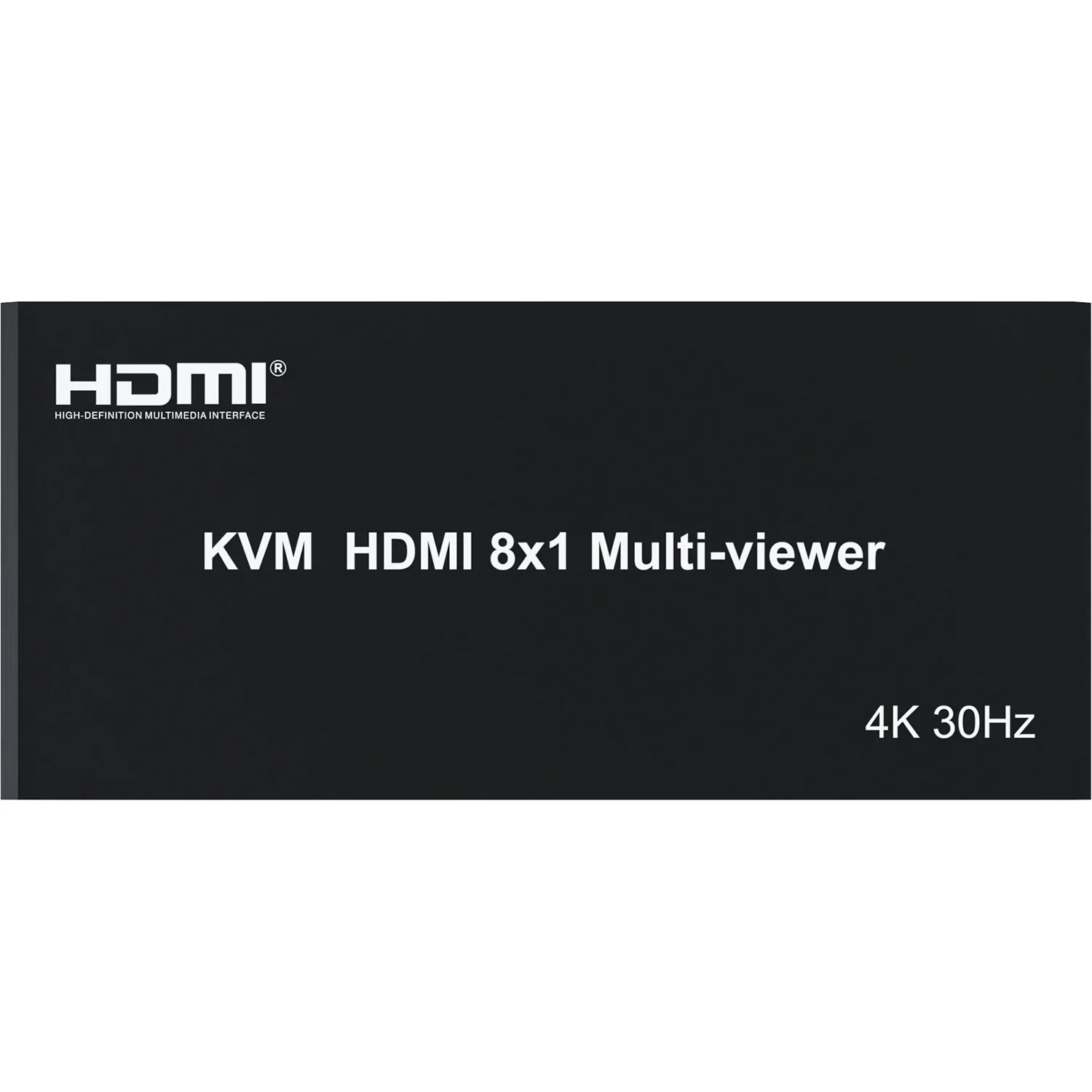 4K 8x1 HDMI KVM Multi-viewer bezszwowy przełącznik 8-kanałowy multiplekser wideo 8x1 KVM HDMI Quad Screen Multiviewer fr laptop do telewizora