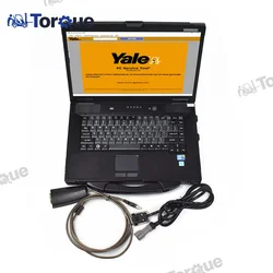 for hyster yale forklift truck diagnostic scanner Yale PC Service Tool Ifak CAN USB Interface tool with CF52 laptop