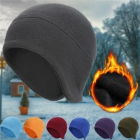 Winter Warm Mens Hat Cycling Ski Sport Beanie Caps Windproof Winter Skullies Caps Fleece Lightweight Thermal Women Hat 1