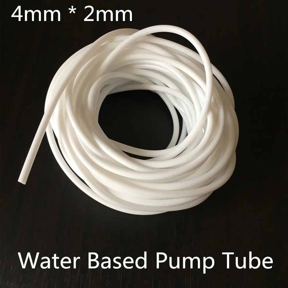 10 Meters 4mm X 2mm Tube Hose For Ink Pump Line White Eco Solvent For