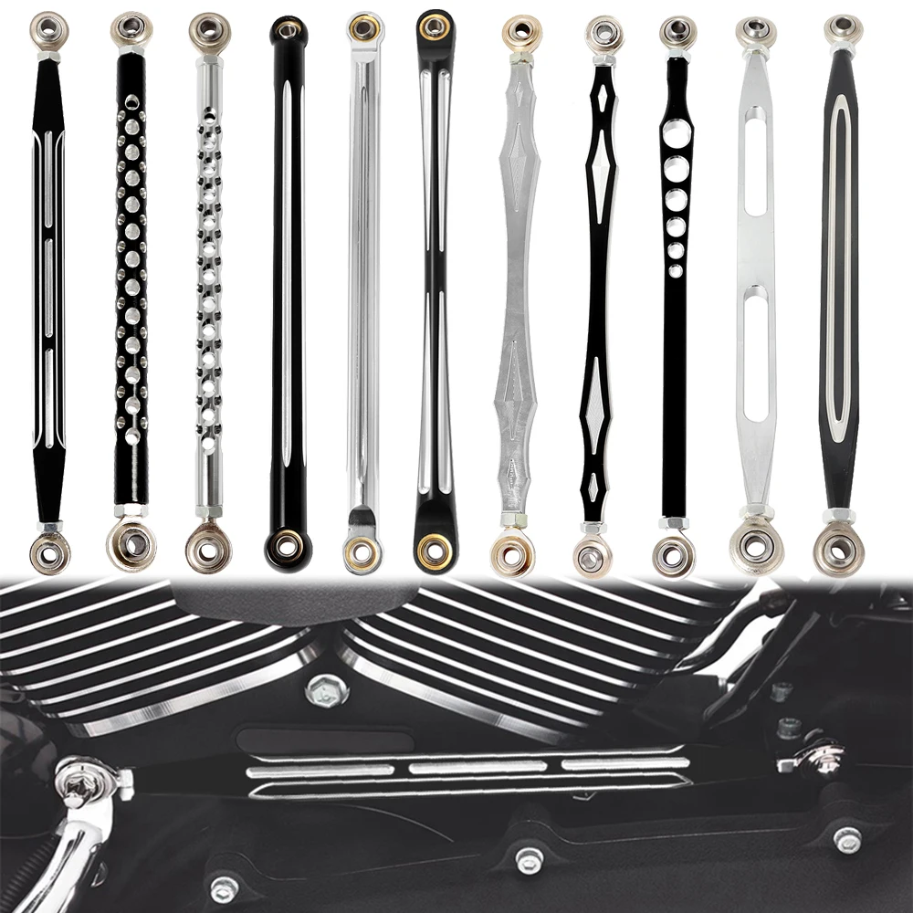 Per Harley Electra Street Tour Glides Trikes Road King Fatboy Alluminio Moto Leva Del Cambio Collegamento Del Cambio Accessori Del Cambio
