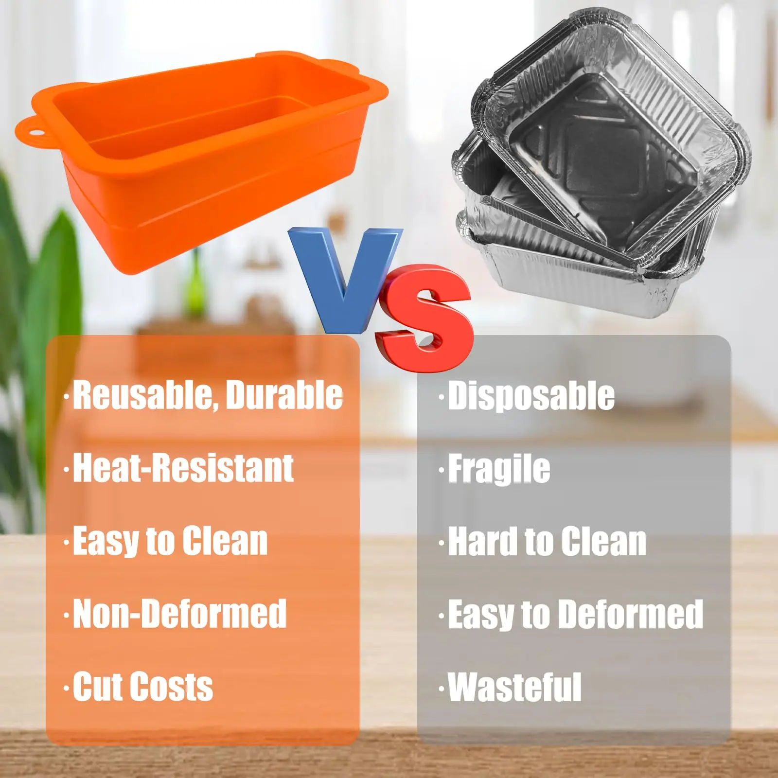 2 PCS Silicone Grease Cup Liners for Blackstone 36 28 22 17 Inch Griddle,Reusable Grease Catcher Cup Liner Grill Tray