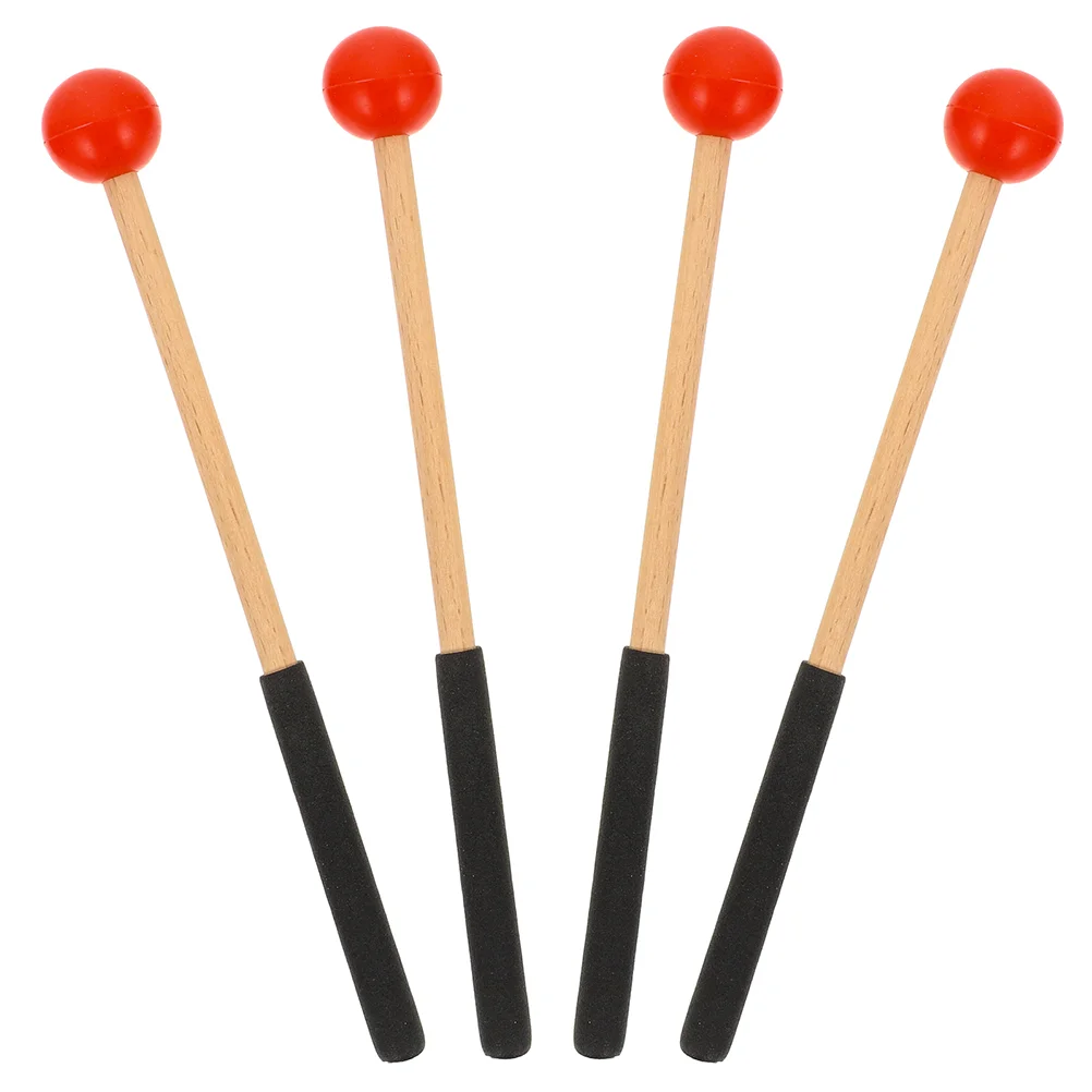 

2 Pairs Marimba Mallets Percussion Drum Mallets Xylophone Mallets Instrument Mallets