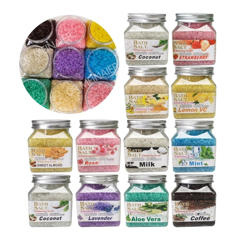 

DRMEINAIER Body Scrub Fruit Sea Salt Brightening Scrub Lightening Whiten