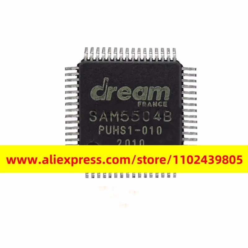 SAM5504B 새롭고 오리지널인 LQFP-64 5504 임베디드 저가 디지털 신호 프로세서 칩 SAM5504