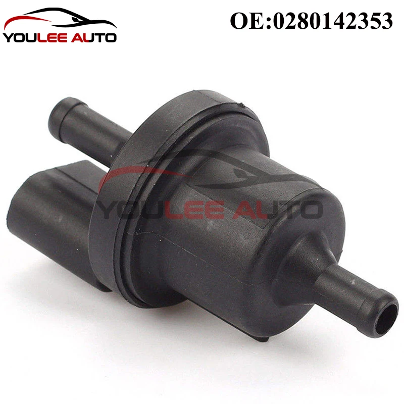High Quality 0280142353 1C0906517A Vapor Canister Purge Solenoid Valve For VW Jetta Golf Passat Touareg Audi A3 S3 A6 S6
