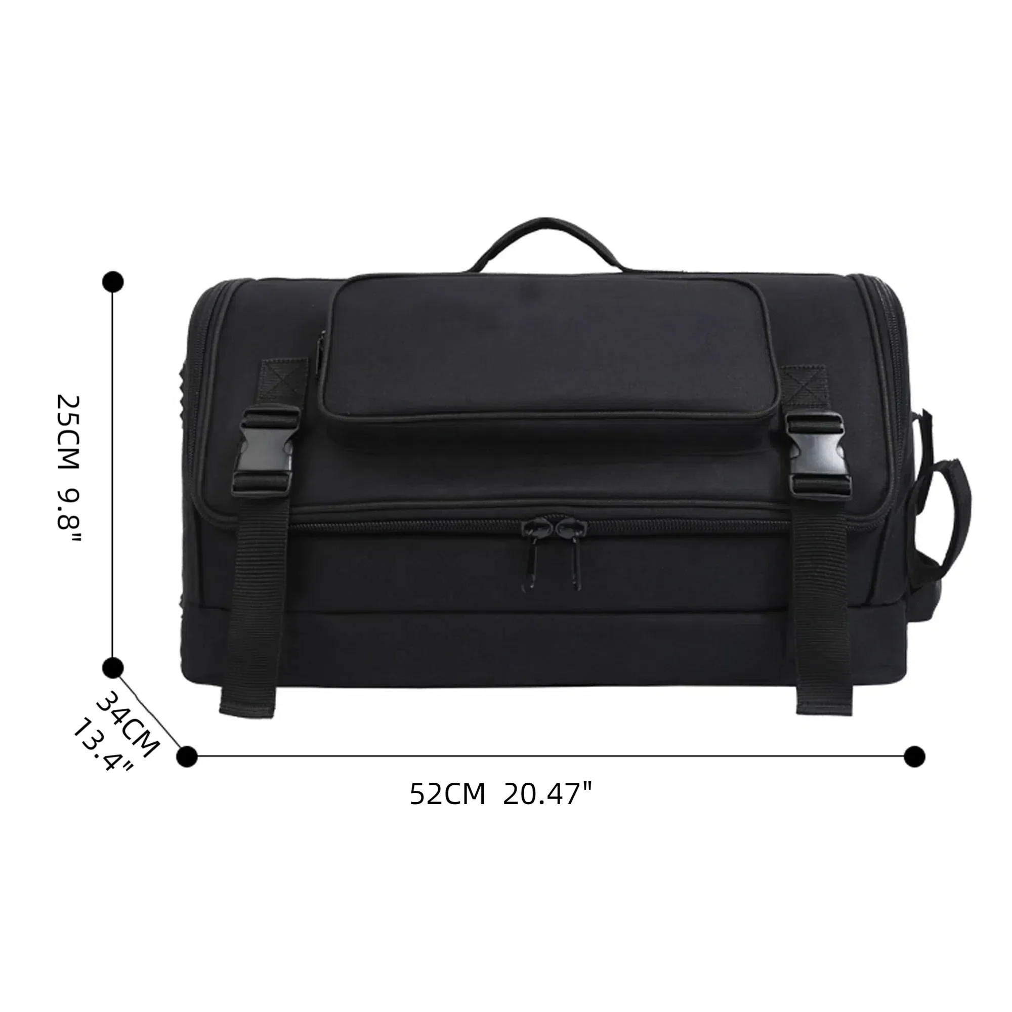 Black Thicken Portable Anti-slip Carrying Bag Waterproof Case for Ro-land Cube Street EX Amplifier
