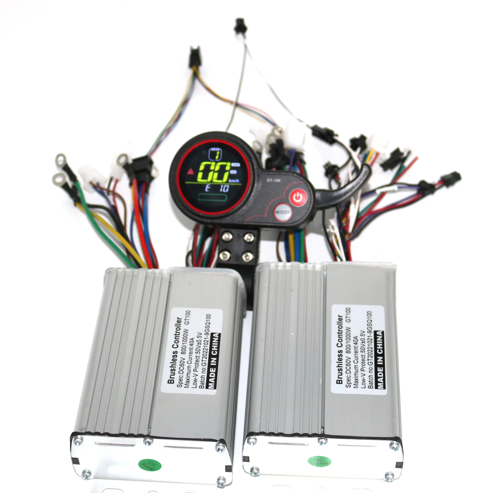 Dual drive 36/48/60V 800/1000W BLDC Electric scooter controller E