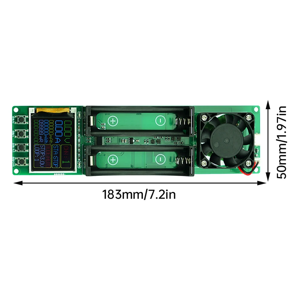battery tester Battery Capacity Internal Resistance Tester Lithium Battery Power Detector Module 18650 Test Digital Display