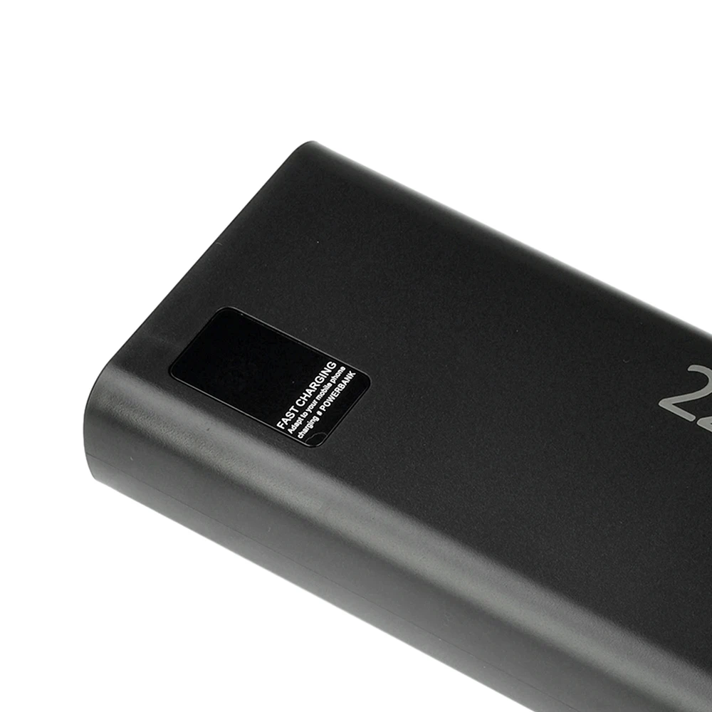 20000mAh 22.5W Ricarica rapida Power Bank Kit fai da te 1260110 Custodia batteria Power Bank Kit fai da te Nero Bianco Power Bank Case - immagine 5