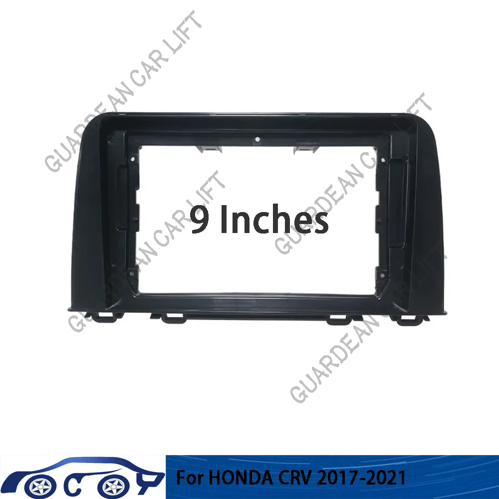 

9 дюймов для Honda CRV 2017 2 Din головное устройство Android стерео MP5 Fascia Автомобильная рамка DVD аудио адаптер приборная панель комплекты отделки