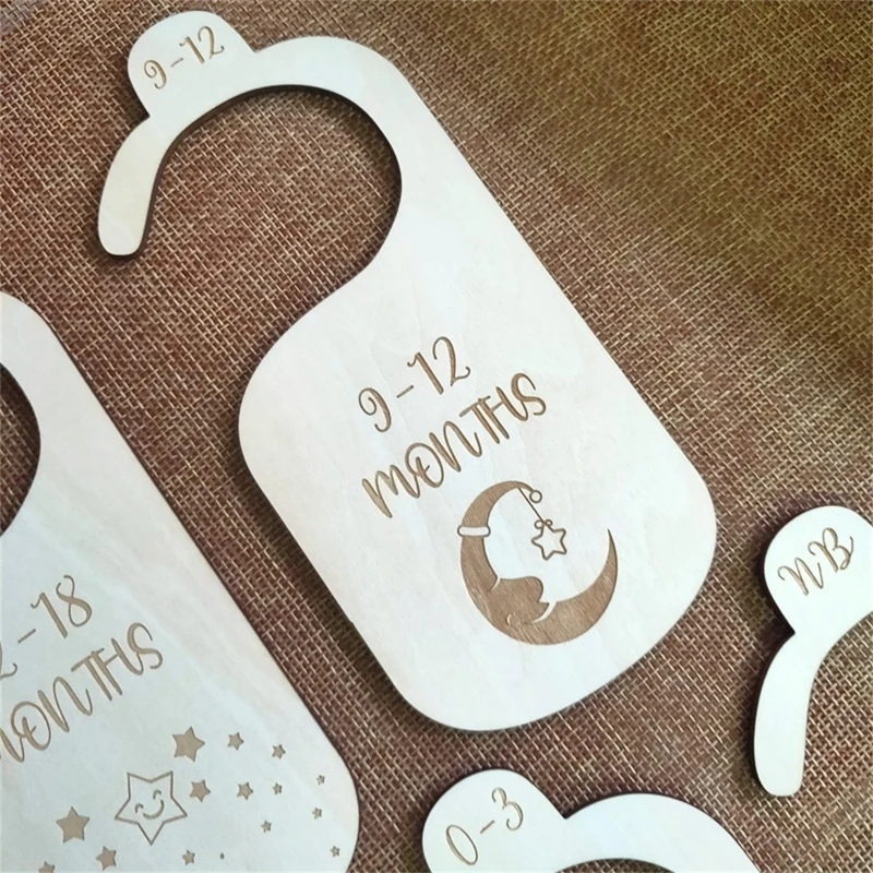 modern newborn photography 7Pc/Set Newborn 24 Months Baby Closet Dividers Cartoon Nursery Clothes Organizer Infant Wardrobe Hanger Hanging Label Home Decor newborn and family photography