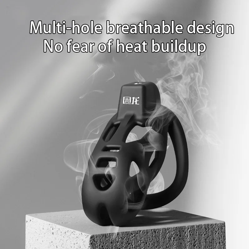 Chastity Cage Nub Comfortable and Breathable Sex Toy Men Cock Cage Invisibility, Brinquedos Sexy Male Chastity Multi-Dimension
