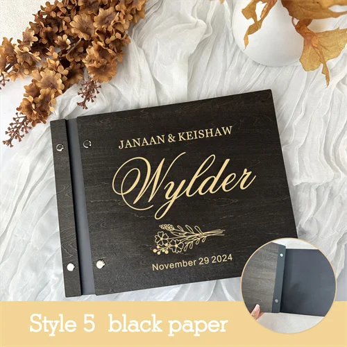 Style 5 black paper