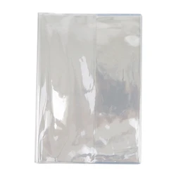 PVC Transparent Waterproof Sleeve for Notebooks and Planners (A5 inner core)