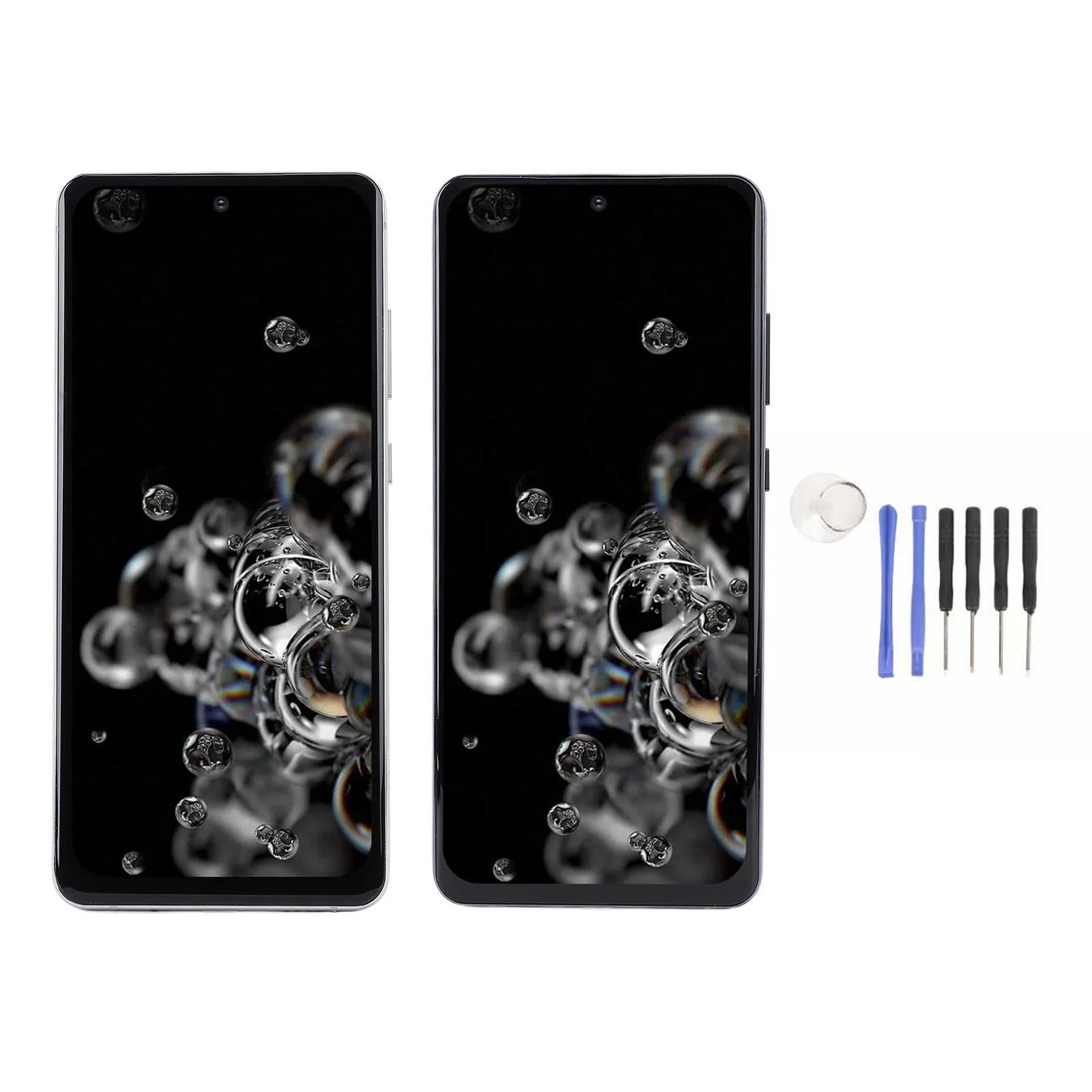 Super AMOLED Para Samsung S20 Ultra G988 G988U Pantalla Lcd Pantalla Táctil Digital Con Marco Para Samsung S20 Ultra 5G LCD - AliExprs 509