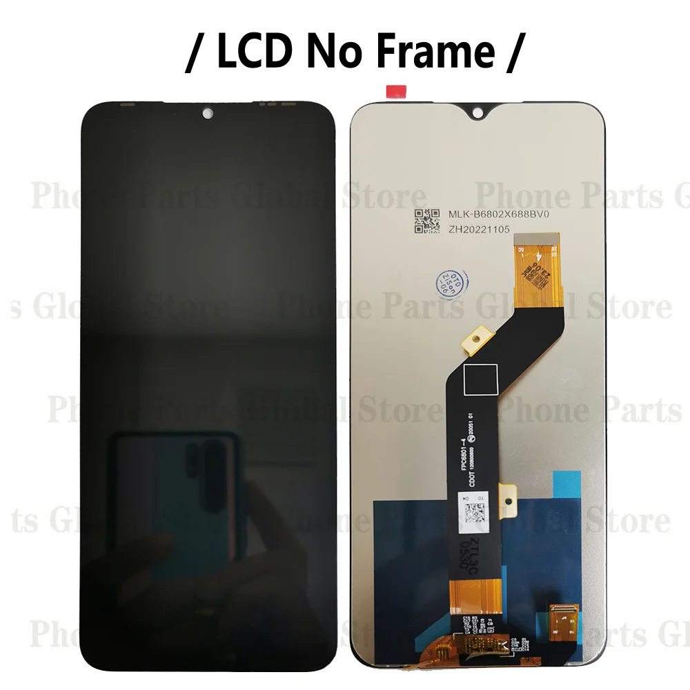 Infinix Hot 10 Play X688 LCD , X688B X688C ÷ ũ, ġ Ÿ   ü ǰ, 6.82 ġ
