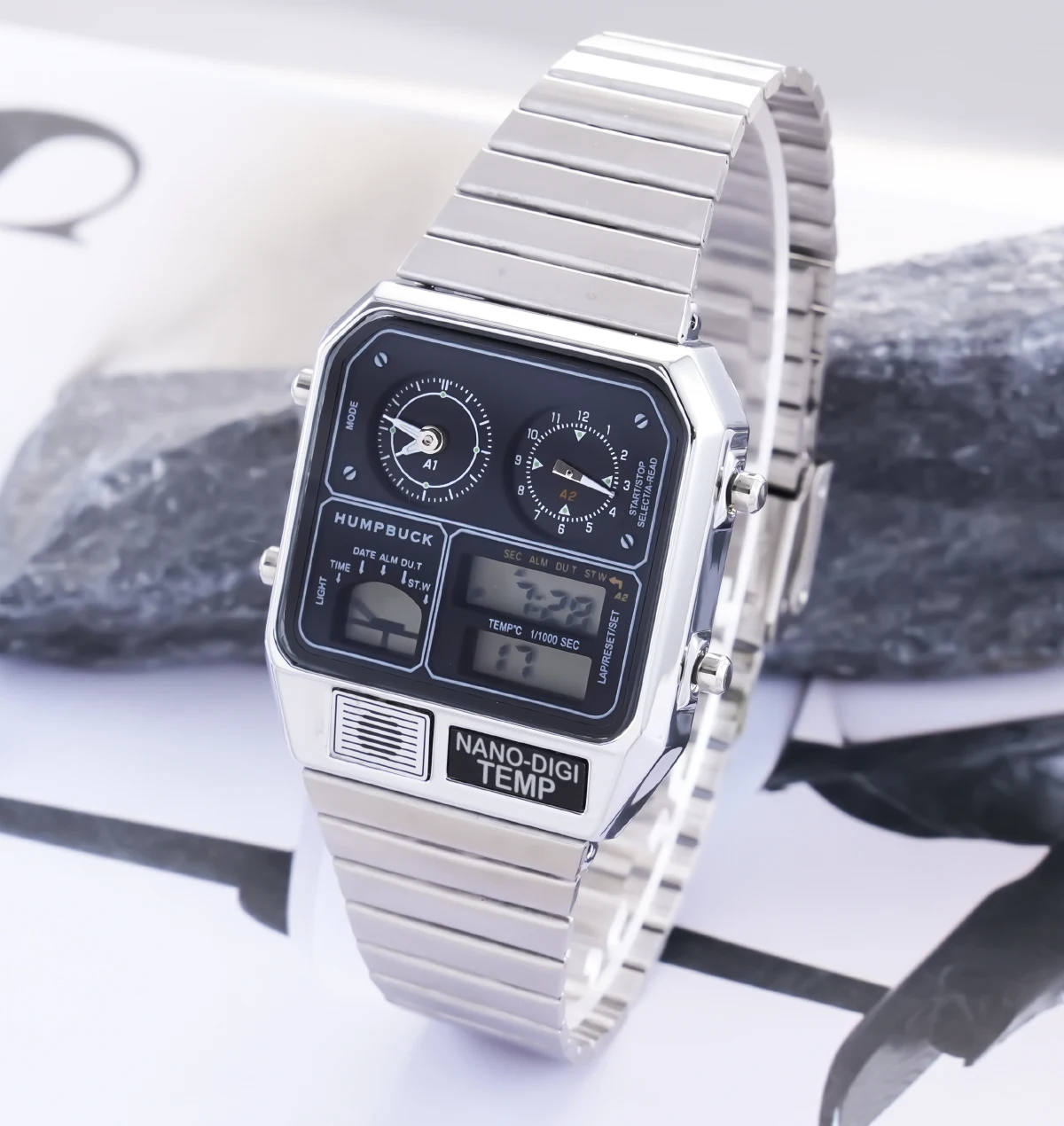 LED Electronic Multi Function Man Digital Watch  Quartz Watch mens Luxury Watches For Men