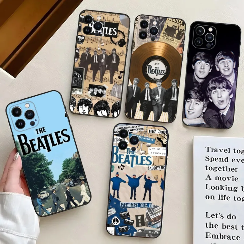 

The B-Beatles-S Let It Be Phone Case For iPhone 15,14,13,12,11,Plus,Pro Max,XS,X,XR,SE,Mini,8,7 Soft Silicone Cover