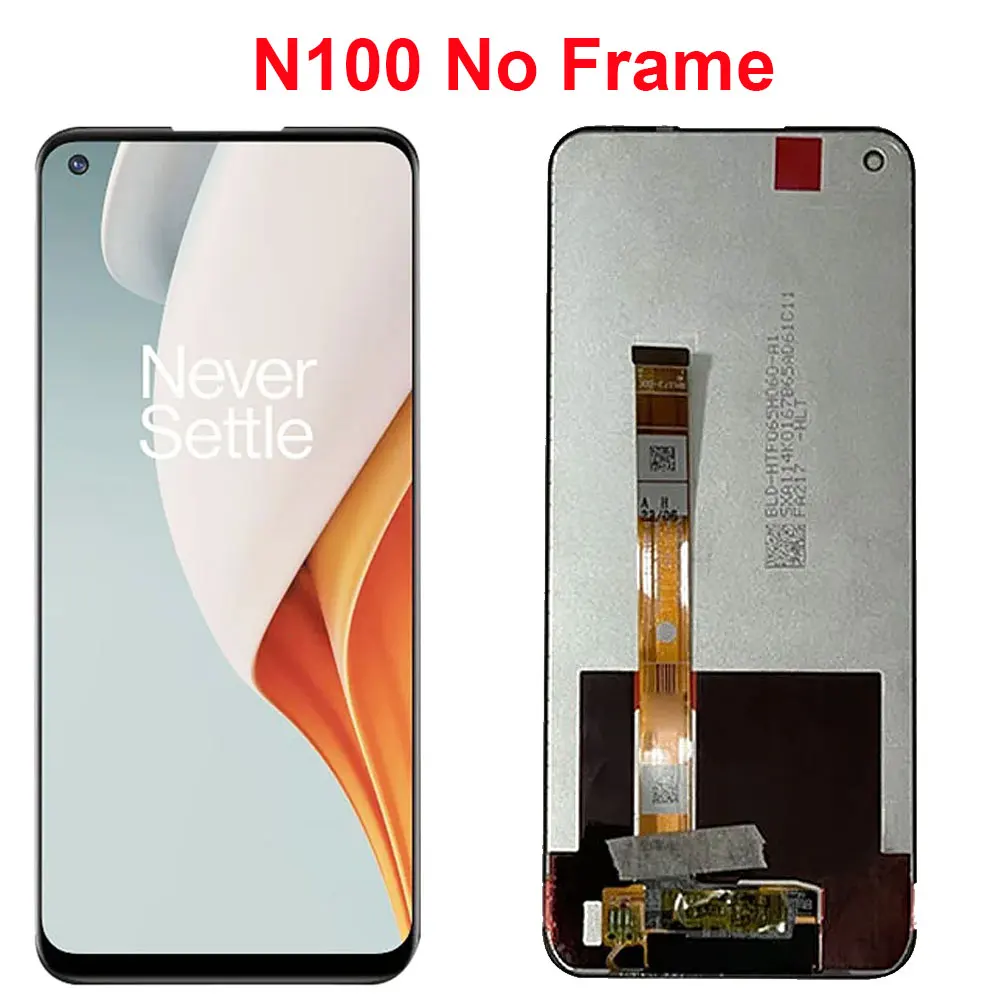 Pantalla Táctil LCD Para OnePlus Nord N10 5G – Reemplazo En Negro, Incluye Digitalizador
