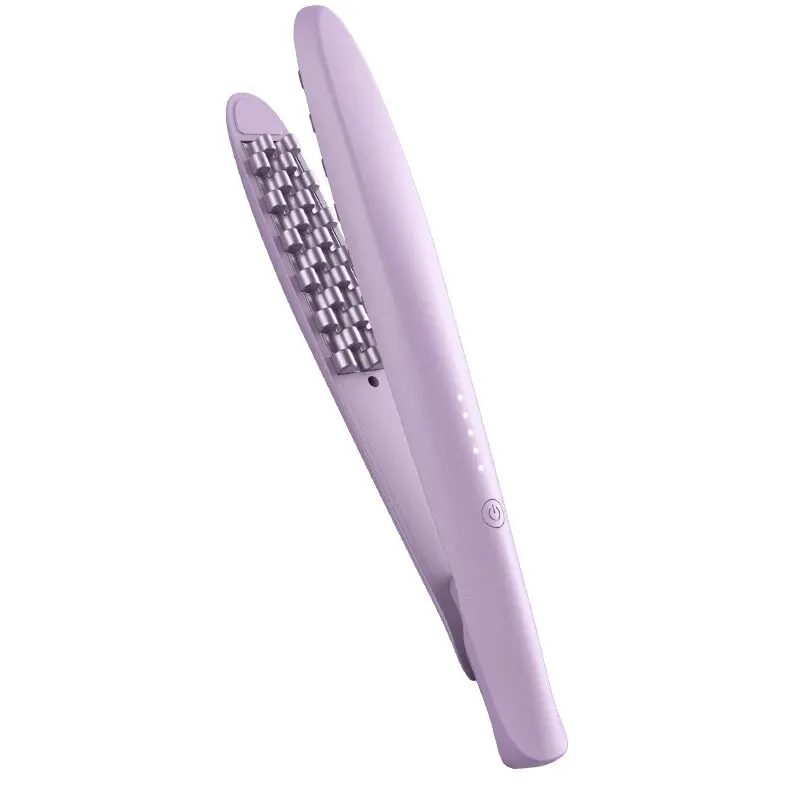 Hair Straightener Curling Stick Mini Curling Wand Flat Iron Hair Straightener Fast Warming Intelligent Power Off Ceramic Flat Iron for Hair Styling